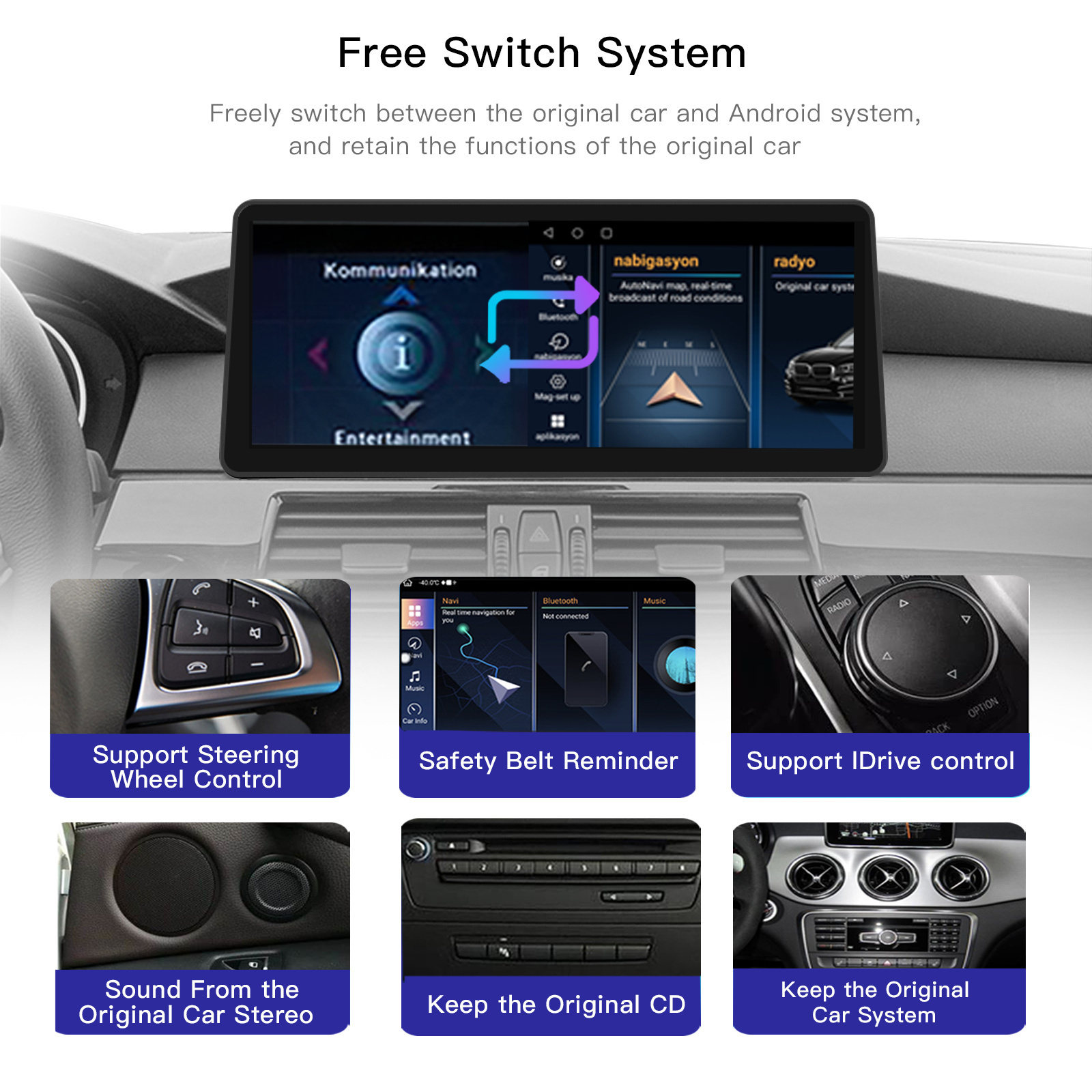 12,3 Zoll Snapdragon-Version im BMW 1er/2er/3er/4er (F20–F36), Berlin