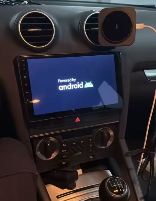 Android-Radio im Audi A3 8P eingebaut, echtes Foto, Berlin