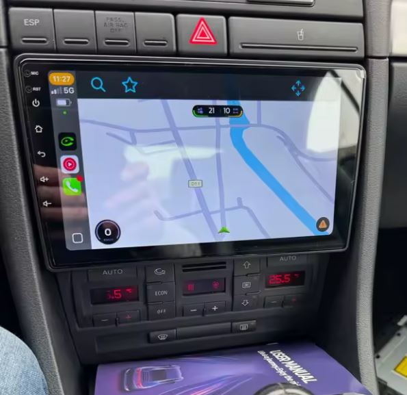 Android-Radio im Audi A4 B6/B7 eingebaut, echtes Foto, Berlin
