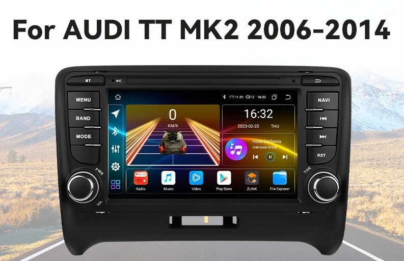 OEM-Look Android-Radio im Audi TT 8J, Berlin