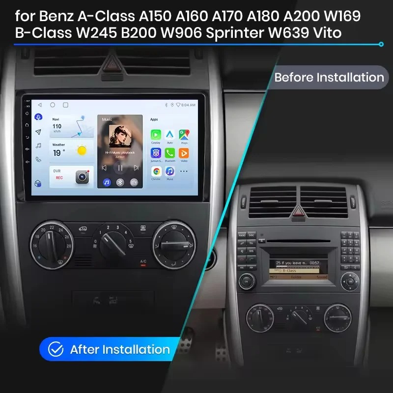 Apple CarPlay im Mercedes W169/W245/W203, Berlin