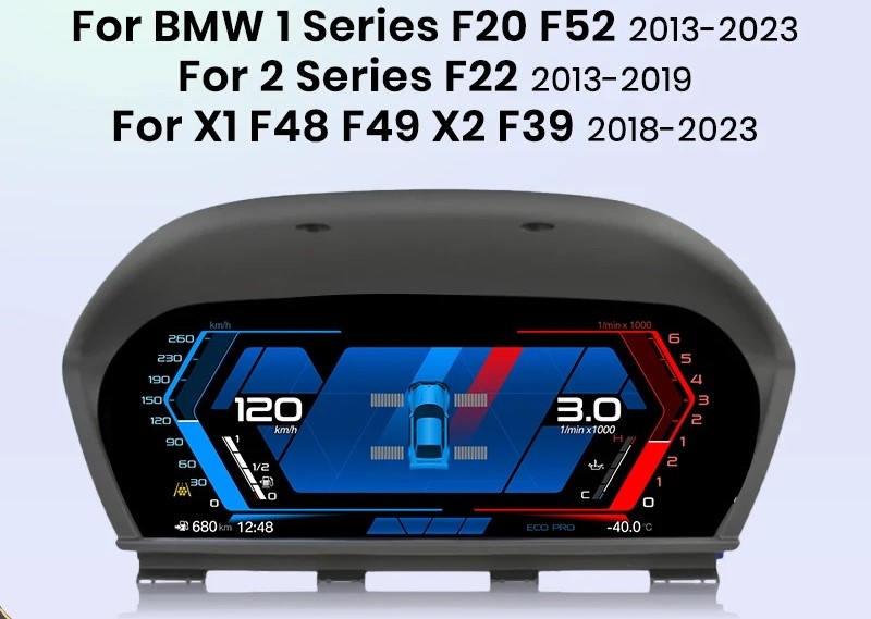 Digitales 12,3 Zoll Cockpit, BMW X1 F48