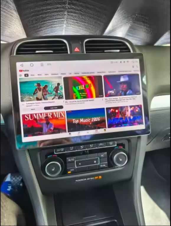 Top-Version Android-Einheit im VW Golf 6, echtes Foto, Berlin