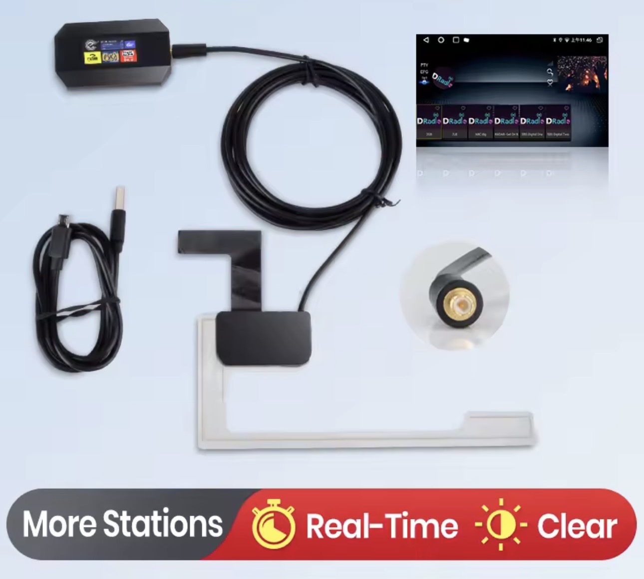 DAB+ Antenne Set Receiver