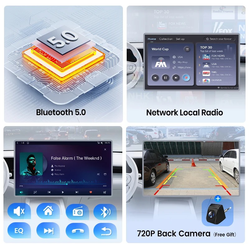 OEM-Style Touchscreen im Smart 453 Fortwo, Berlin