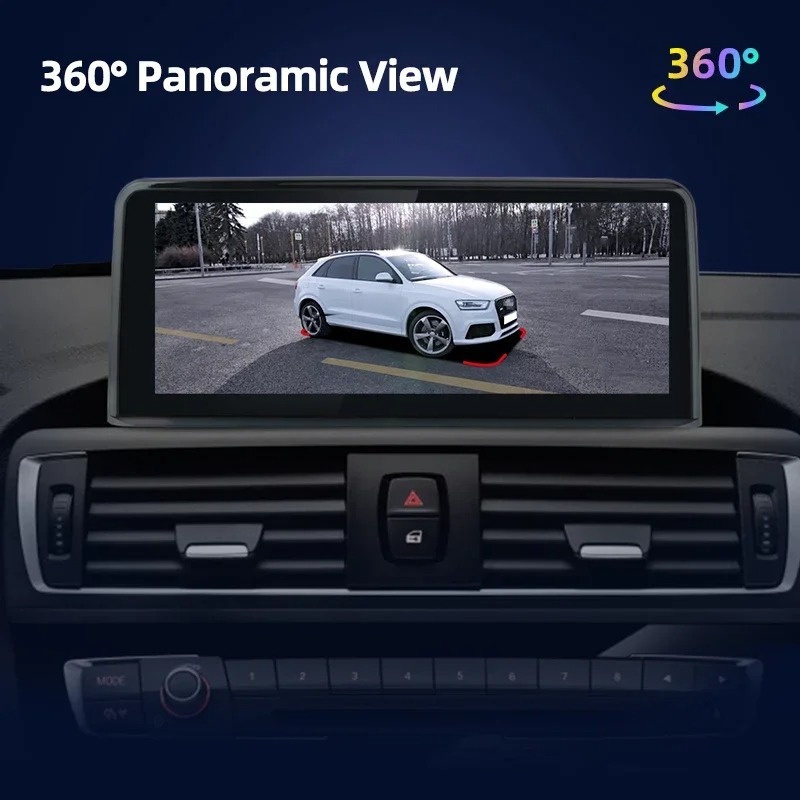 Vogelperspektive-Kamera im Smart Fortwo 451, Berlin