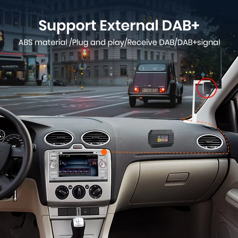 DAB+ Digitalradio im Smart Fortwo 451, Berlin