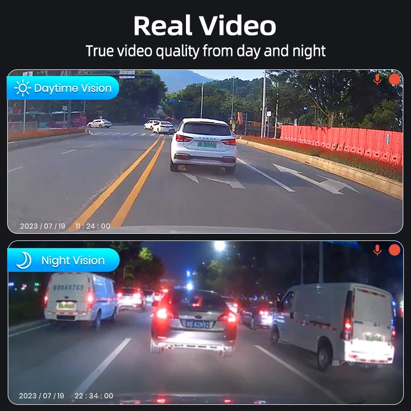 1080p-Dashcam im Smart Fortwo 451, Berlin