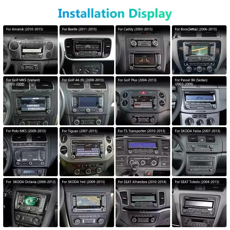 Einbaubeispiele VW-Modelle im VW Caddy, Berlin