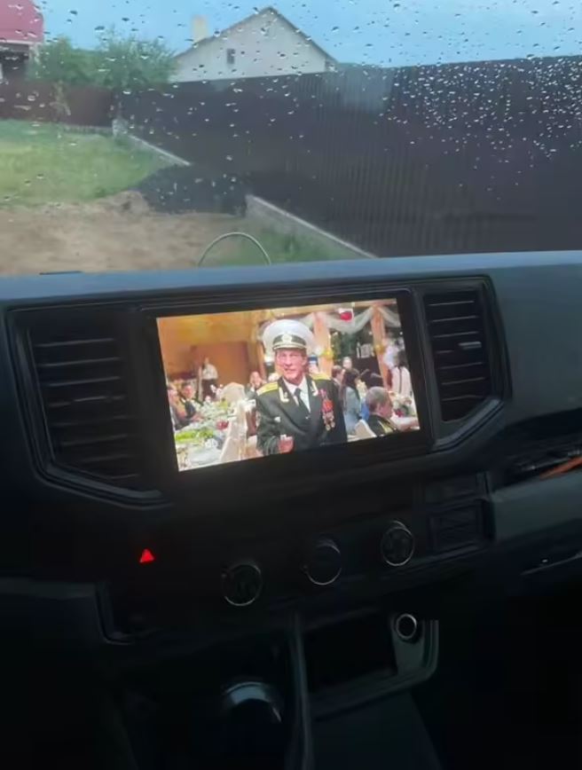 10-Zoll Android-Radio im VW Crafter eingebaut, echtes Foto, Berlin