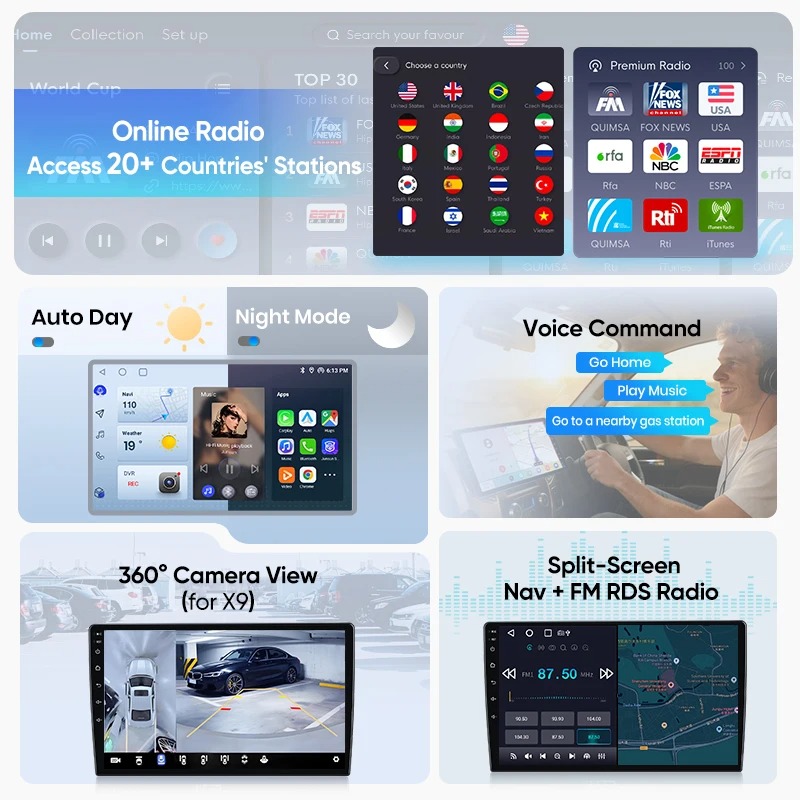 Android-System mit CarPlay im VW Passat B5, Berlin
